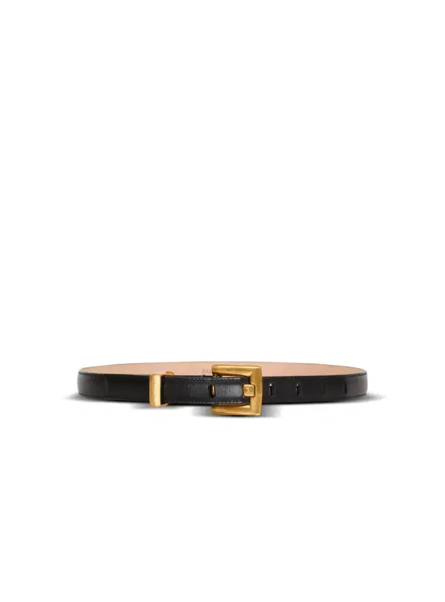 Balmain Anthem calfskin leather belt