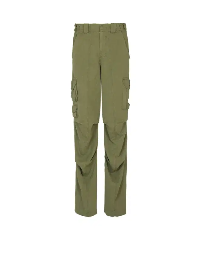 Balmain Stamp cargo pants in cotton and linen