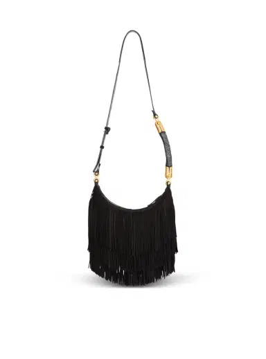 Balmain Ébène Hobo fringed suede bag | Thumbnail 4