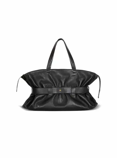 Balmain Large calfskin Anthem Zip bag | Thumbnail 4 Balmain Large calfskin Anthem Zip bag | Thumbnail 4
