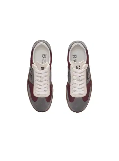 Balmain Swan suede and nylon sneakers | Thumbnail 8