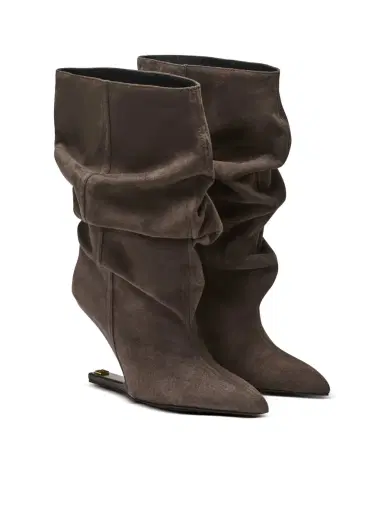 Balmain No Wedge suede ankle boots | Thumbnail 3