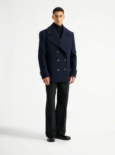 Balmain Wool pea coat | Thumbnail 3 Balmain Wool pea coat | Thumbnail 3