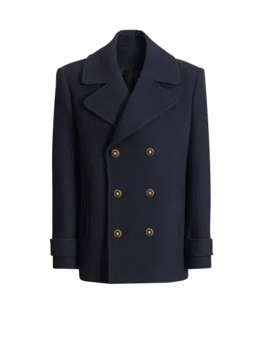 Balmain Wool pea coat | Thumbnail 1 Balmain Wool pea coat | Thumbnail 1