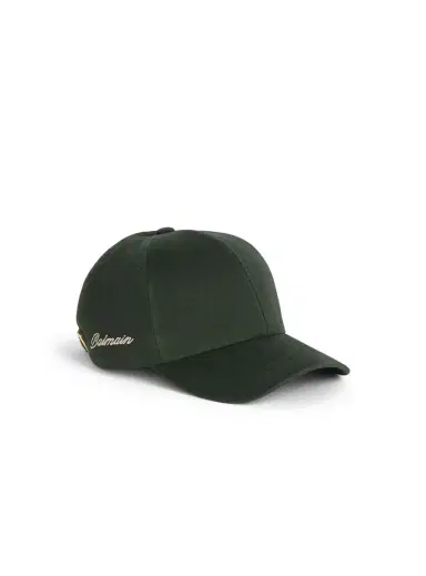 Balmain washed cotton cap | Thumbnail 2