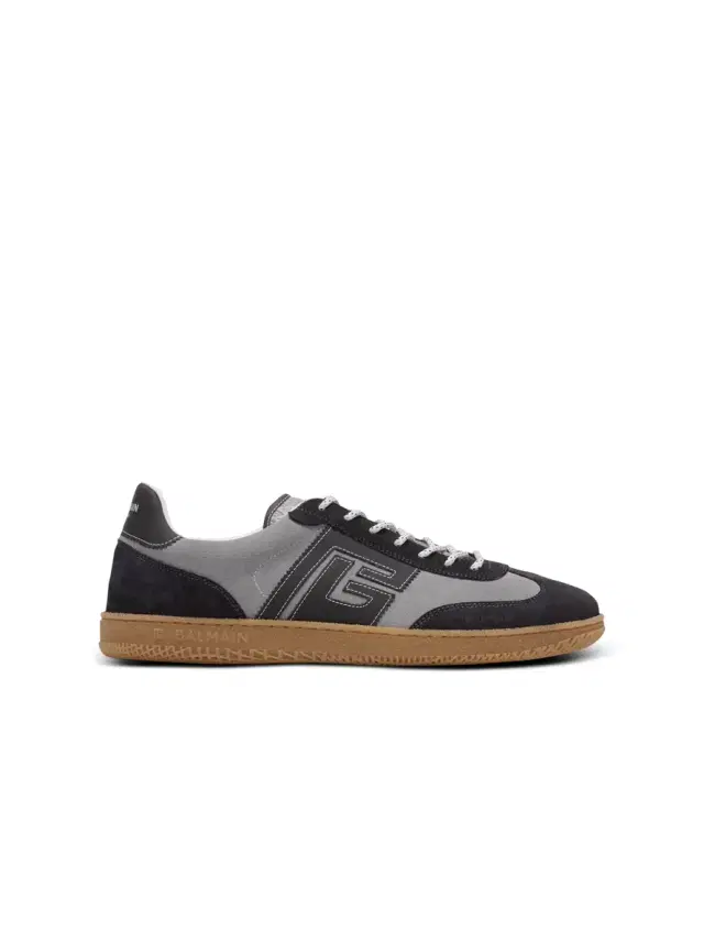 Balmain Suede  Swan sneakers