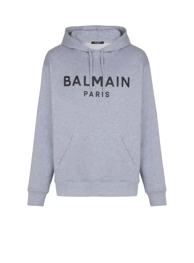 Balmain Printed cotton hoodie