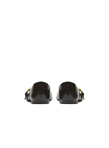 Balmain Shiny lambskin Sync ballet flats | Thumbnail 4