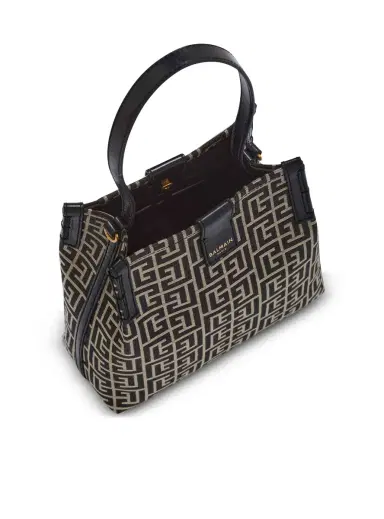 Balmain Release Bucket bag in jacquard and calfskin | Thumbnail 7 Balmain Release Bucket bag in jacquard and calfskin | Thumbnail 7