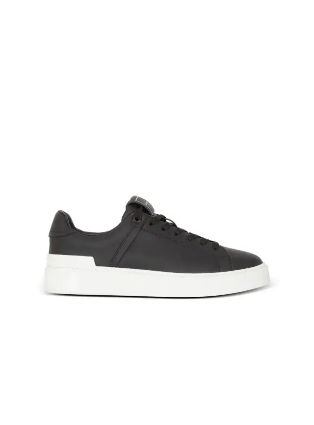 Balmain B-Court sneakers in calfskin