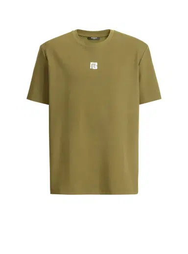 Balmain T-shirt with embroidered logo | Thumbnail 1