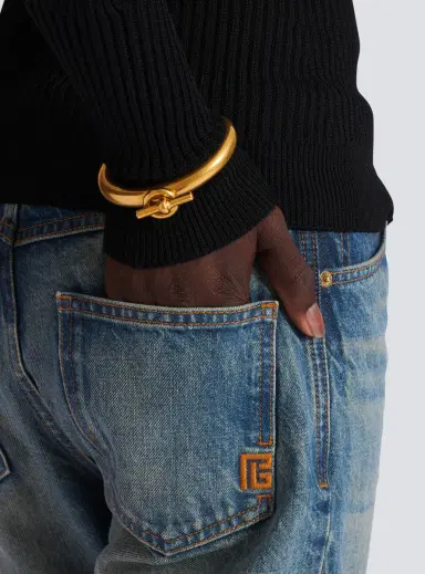 Balmain T-Bar bangle bracelet | Thumbnail 2
