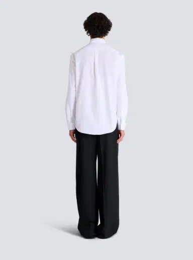 Balmain Cotton poplin shirt | Thumbnail 4 Balmain Cotton poplin shirt | Thumbnail 4