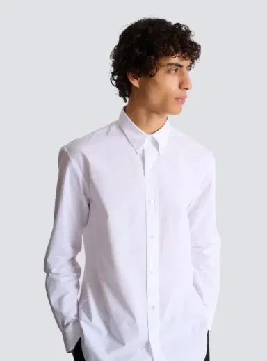 Balmain Cotton poplin shirt | Thumbnail 5 Balmain Cotton poplin shirt | Thumbnail 5