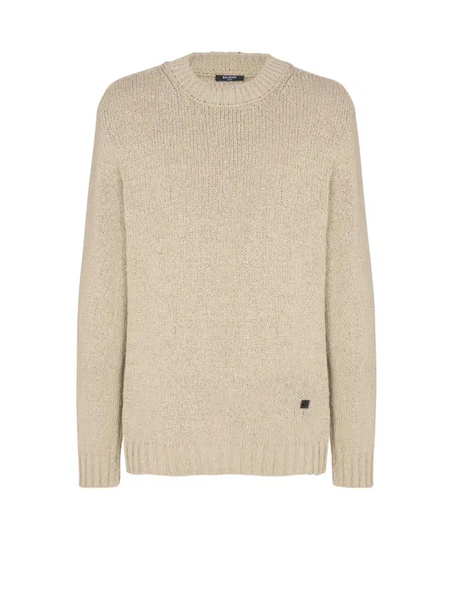 Balmain Light cotton jumper