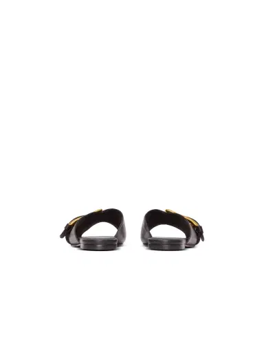 Balmain Anthem flat calfskin leather sandals | Thumbnail 4 Balmain Anthem flat calfskin leather sandals | Thumbnail 4