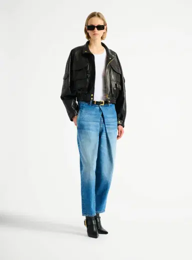 Balmain Lambskin bomber jacket | Thumbnail 2