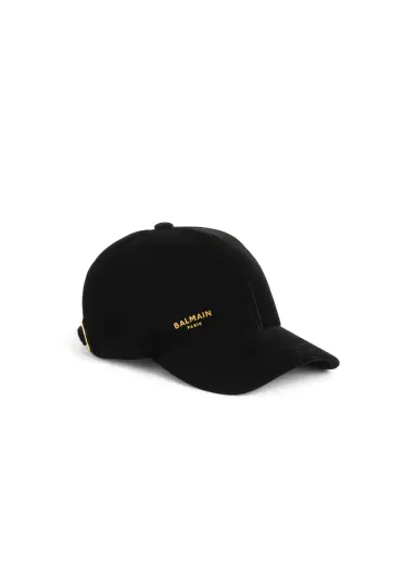 Balmain Paris velvet cap | Thumbnail 1