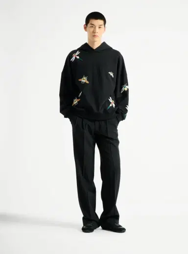 Balmain Embroidered Insect hoodie | Thumbnail 2