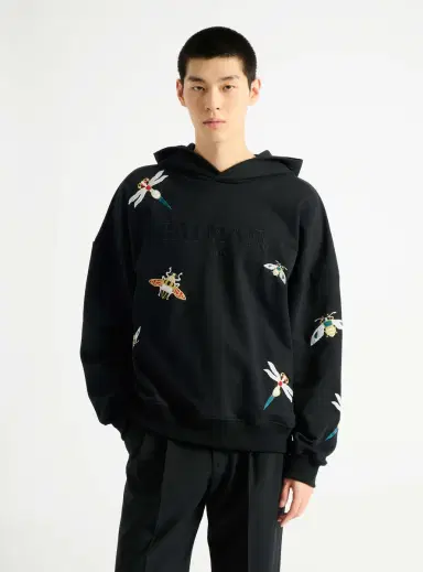 Balmain Embroidered Insect hoodie | Thumbnail 5