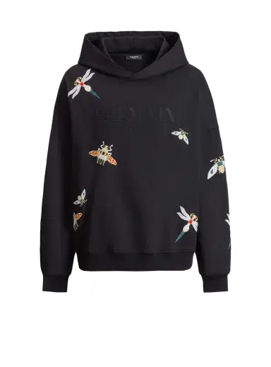 Balmain Embroidered Insect hoodie | Thumbnail 1