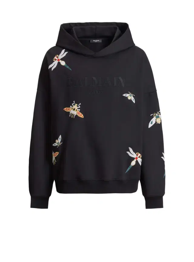 Embroidered  Insect hoodie