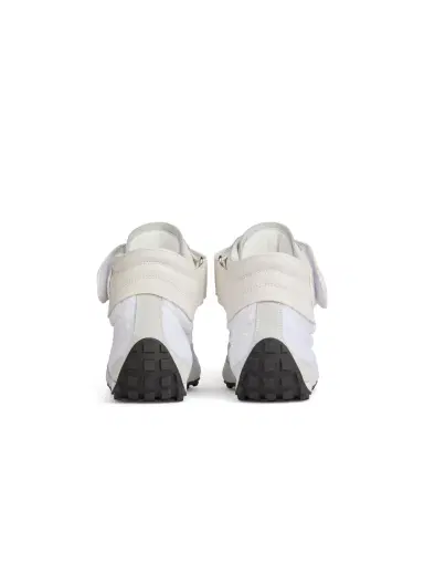 Balmain Racing Mid-Top sneakers in nylon and leather | Thumbnail 4 Balmain Racing Mid-Top sneakers in nylon and leather | Thumbnail 4