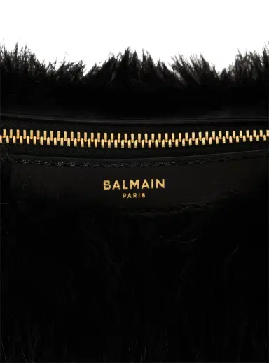 Balmain Mini Ebene bag in faux fur | Thumbnail 5 Balmain Mini Ebene bag in faux fur | Thumbnail 5