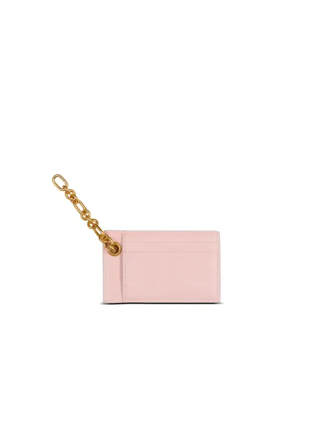 Balmain Pulse card holder in smooth leather