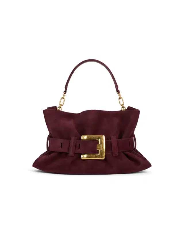 Medium Anthem suede leather bag