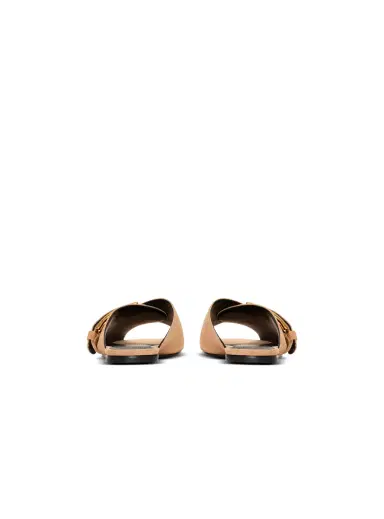 Balmain Flat suede leather Anthem mules | Thumbnail 4 Balmain Flat suede leather Anthem mules | Thumbnail 4