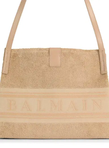 Balmain Small Release tote bag in cotton bouclé | Thumbnail 6 Balmain Small Release tote bag in cotton bouclé | Thumbnail 6