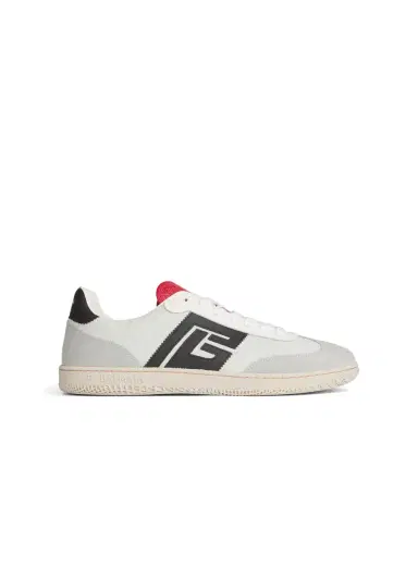 Balmain Swan suede and smooth leather sneakers | Thumbnail 1 Balmain Swan suede and smooth leather sneakers | Thumbnail 1
