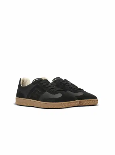 Balmain Swan sneakers in smooth leather and suede | Thumbnail 3 Balmain Swan sneakers in smooth leather and suede | Thumbnail 3