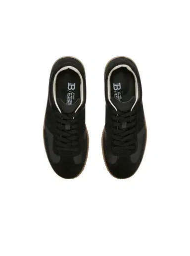 Balmain Swan sneakers in smooth leather and suede | Thumbnail 7 Balmain Swan sneakers in smooth leather and suede | Thumbnail 7