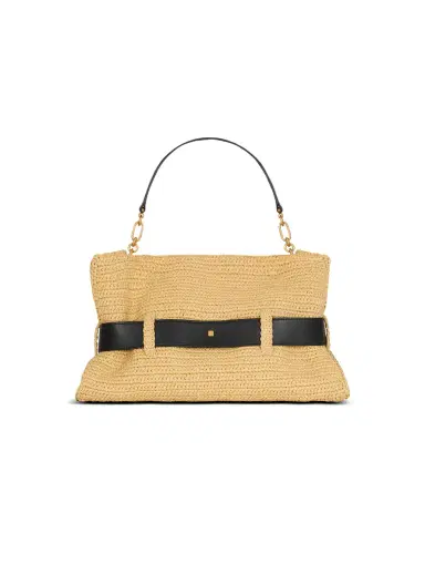 Balmain Medium Anthem bag in smooth leather and crochet | Thumbnail 4 Balmain Medium Anthem bag in smooth leather and crochet | Thumbnail 4