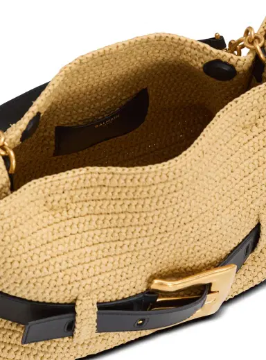 Balmain Medium Anthem bag in smooth leather and crochet | Thumbnail 7 Balmain Medium Anthem bag in smooth leather and crochet | Thumbnail 7