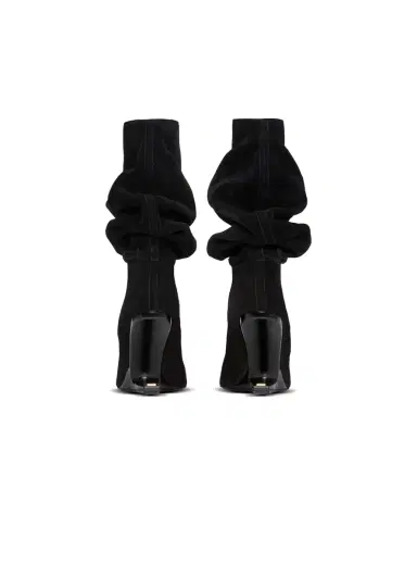 Balmain No Wedge suede leather ankle boots with tassel | Thumbnail 4