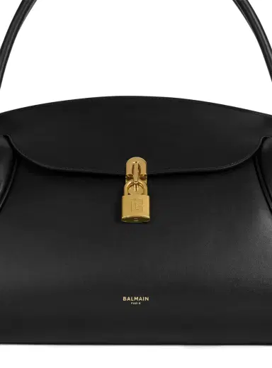 Balmain Medium Pulse Day bag in smooth leather | Thumbnail 5