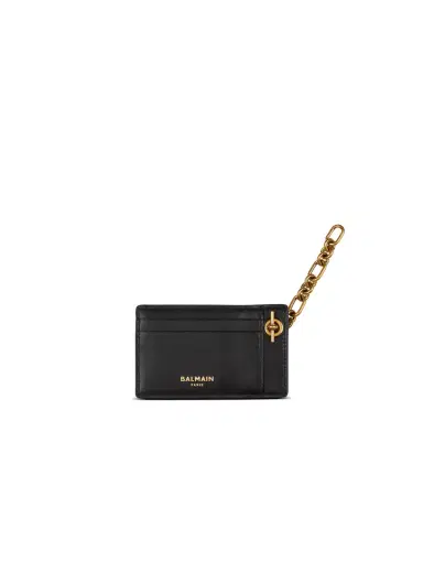 Balmain Pulse card holder in smooth leather | Thumbnail 2 Balmain Pulse card holder in smooth leather | Thumbnail 2