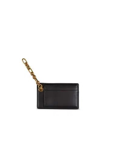 Balmain Pulse card holder in smooth leather | Thumbnail 1 Balmain Pulse card holder in smooth leather | Thumbnail 1