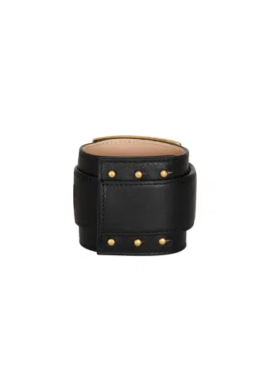 Balmain Anthem smooth leather bracelet | Thumbnail 2