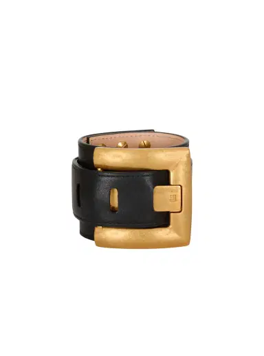 Balmain Anthem smooth leather bracelet | Thumbnail 1