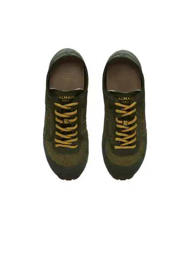 Balmain Racer 45 sneakers in mesh and suede leather | Thumbnail 6 Balmain Racer 45 sneakers in mesh and suede leather | Thumbnail 6