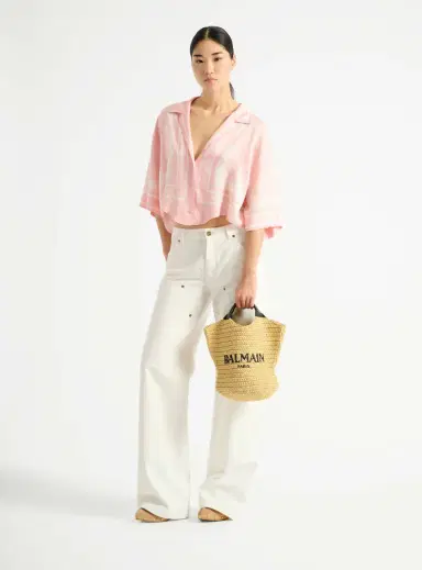Balmain Mini crochet tote bag | Thumbnail 2 Balmain Mini crochet tote bag | Thumbnail 2