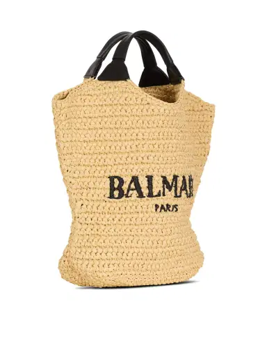 Balmain Mini crochet tote bag | Thumbnail 3 Balmain Mini crochet tote bag | Thumbnail 3