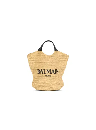 Balmain Mini crochet tote bag | Thumbnail 1 Balmain Mini crochet tote bag | Thumbnail 1