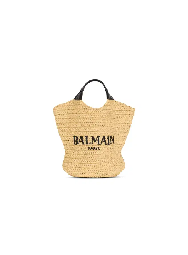 Balmain Mini  crochet tote bag