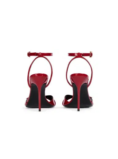 Balmain Anthem sandals in smooth calfskin leather | Thumbnail 4