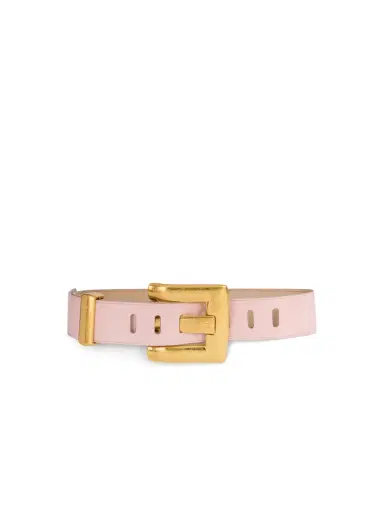 Balmain Anthem smooth leather belt | Thumbnail 1